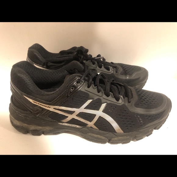 asics gel kayano 22 women's black